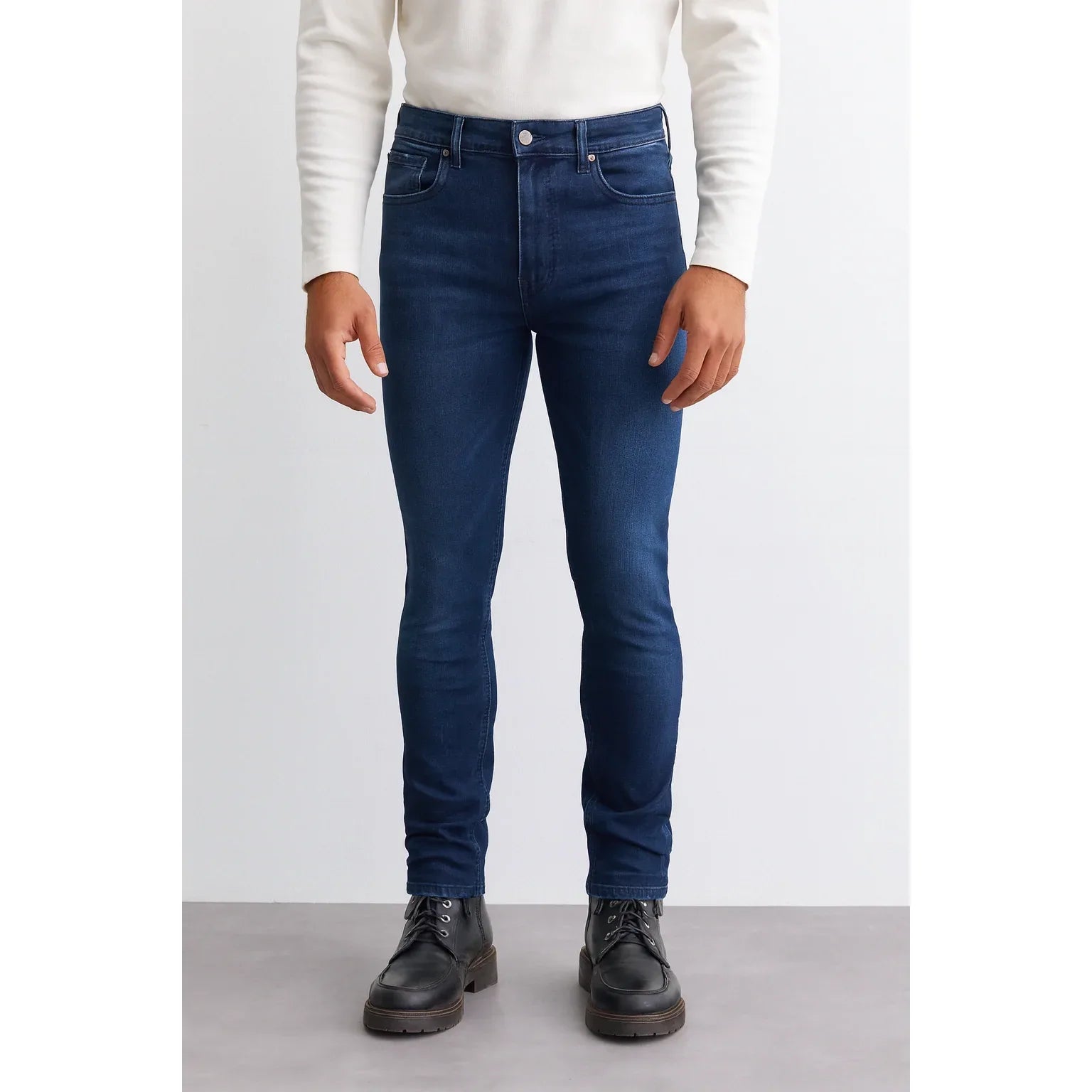 Marc O'Polo DENIM KAJ Premium Black High-Rise Skinny Fit Stretch Jeans - Gomix Brands Outlet